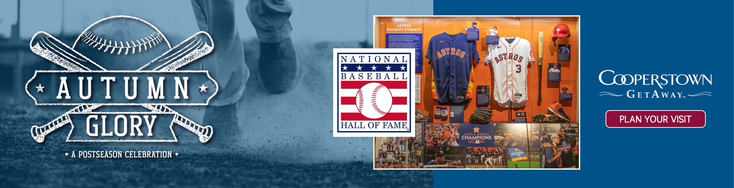 National Baseball Hall of Fame World Series Exhibit ad