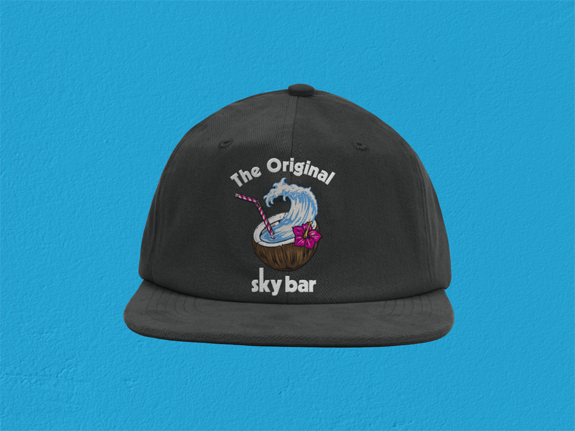 Sky Bar branded Merch