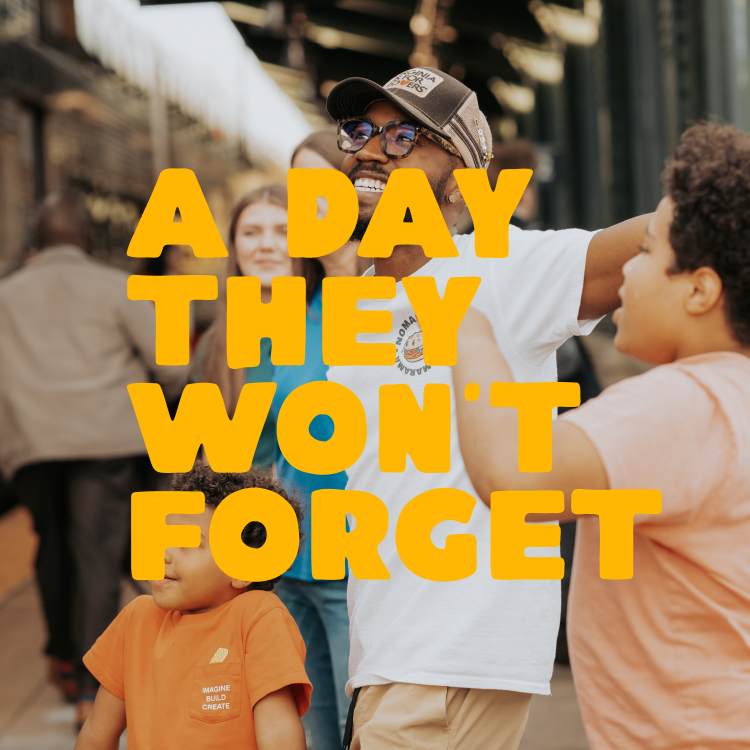 A day they won't forget.